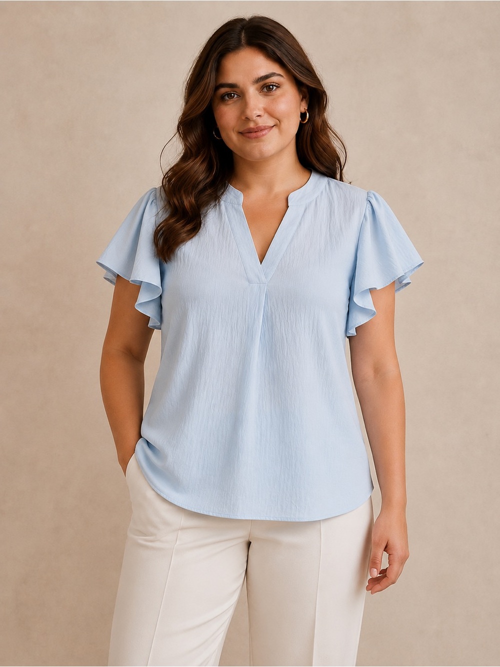 🎉5 for $45🎉 Fantaslook top blouse shirt size L